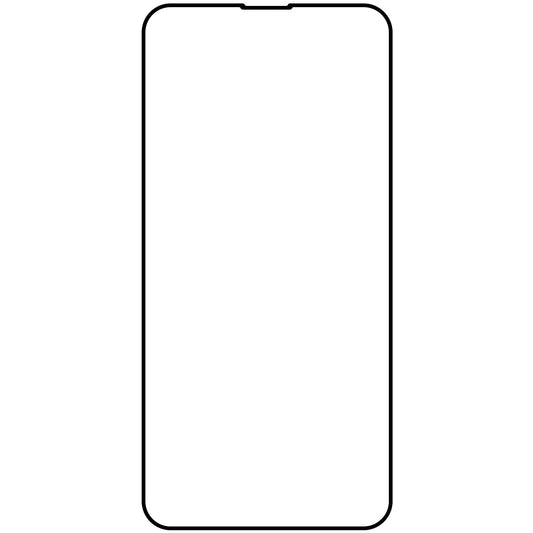 СКРИЙН ПРОТЕКТОР Veason PRO за Apple iPhone 16e / 14 / 13 Pro / 13, Стъклен протектор, пълно залепване, 6D, черен