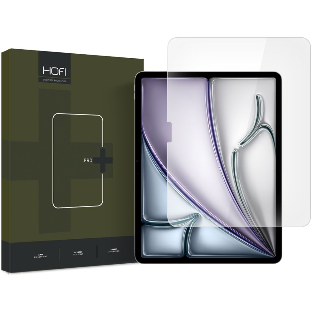 Защитно фолио за екран HOFI Glass PRO+ за Apple iPad Air 11 (2026) / Air 11 (2025), закалено стъкло, пълно лепило, 2.5D