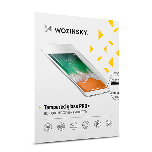 WZK Screen Protector for Apple iPad Pro 11 (2024), Glass Protected, Full Glue