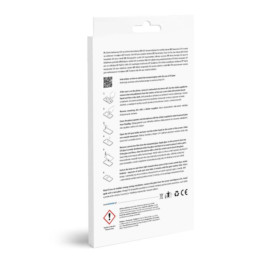 Blue Star Screen Protector за Samsung Galaxy S23 Ultra S918, UV лепило, UV защитено стъкло