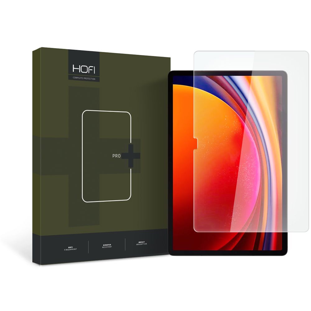 Протектор за екран HOFI Glass PRO+ за Samsung Galaxy Tab S10+ / Tab S9+ / Tab S8+ / Tab S7 FE / Tab S7+, закалено стъкло, пълно залепване