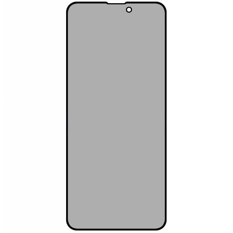 Защитно фолио за екран Privacy HOCO G15 за Apple iPhone 16 / 15, Закалено стъкло, Пълно лепило, 5D