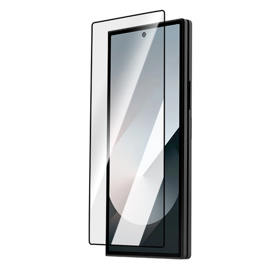 Протектор за външен екран Lereach за Samsung Galaxy Z Fold8 Ultra F976 / Z Fold7 F966, закалено стъкло, пълно залепване, черен