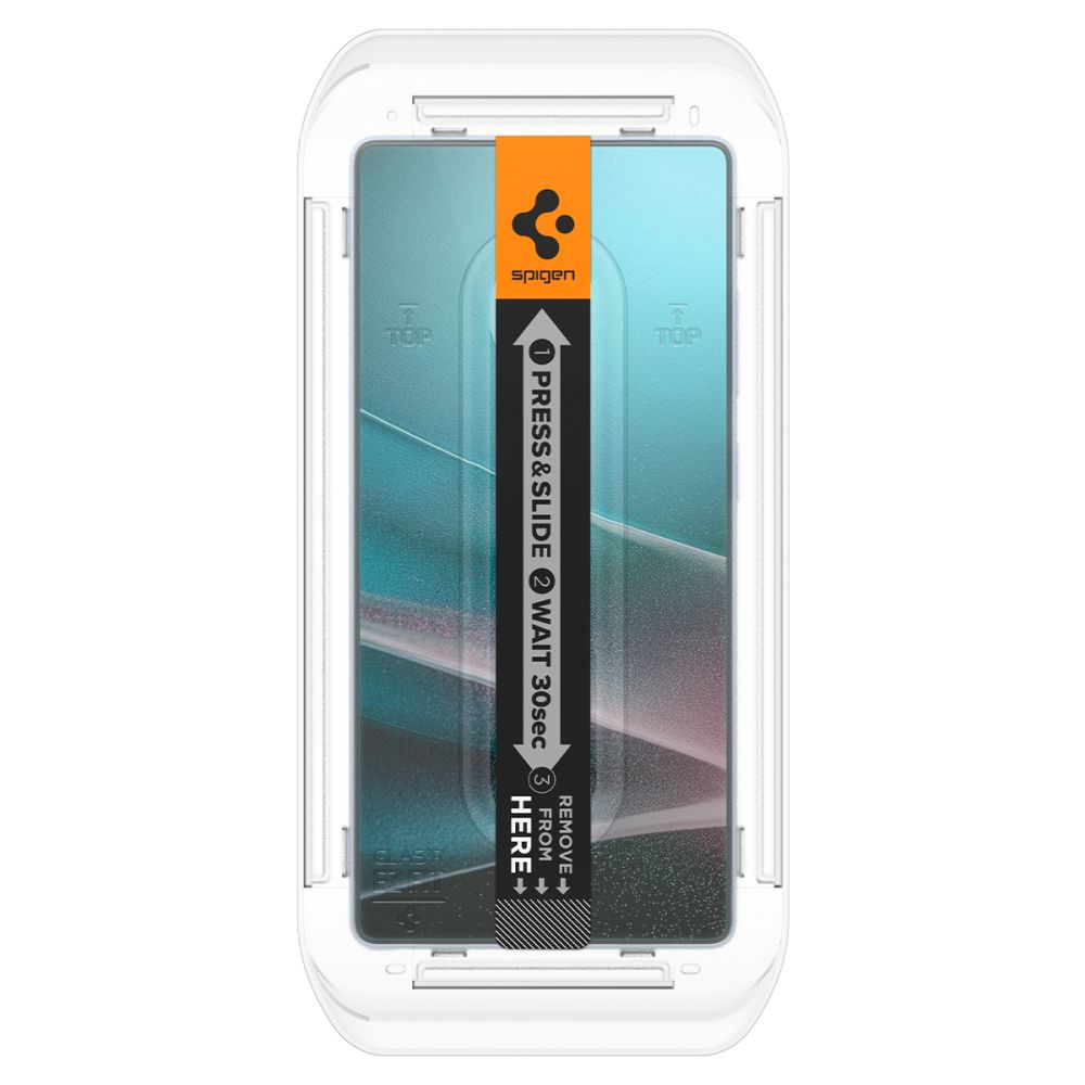 Spigen GlastR EZ FIT HD Screen Protector for Samsung Galaxy S25 Ultra S938, Tempered Glass, Full Glue, Set of 2 pieces AGL09082