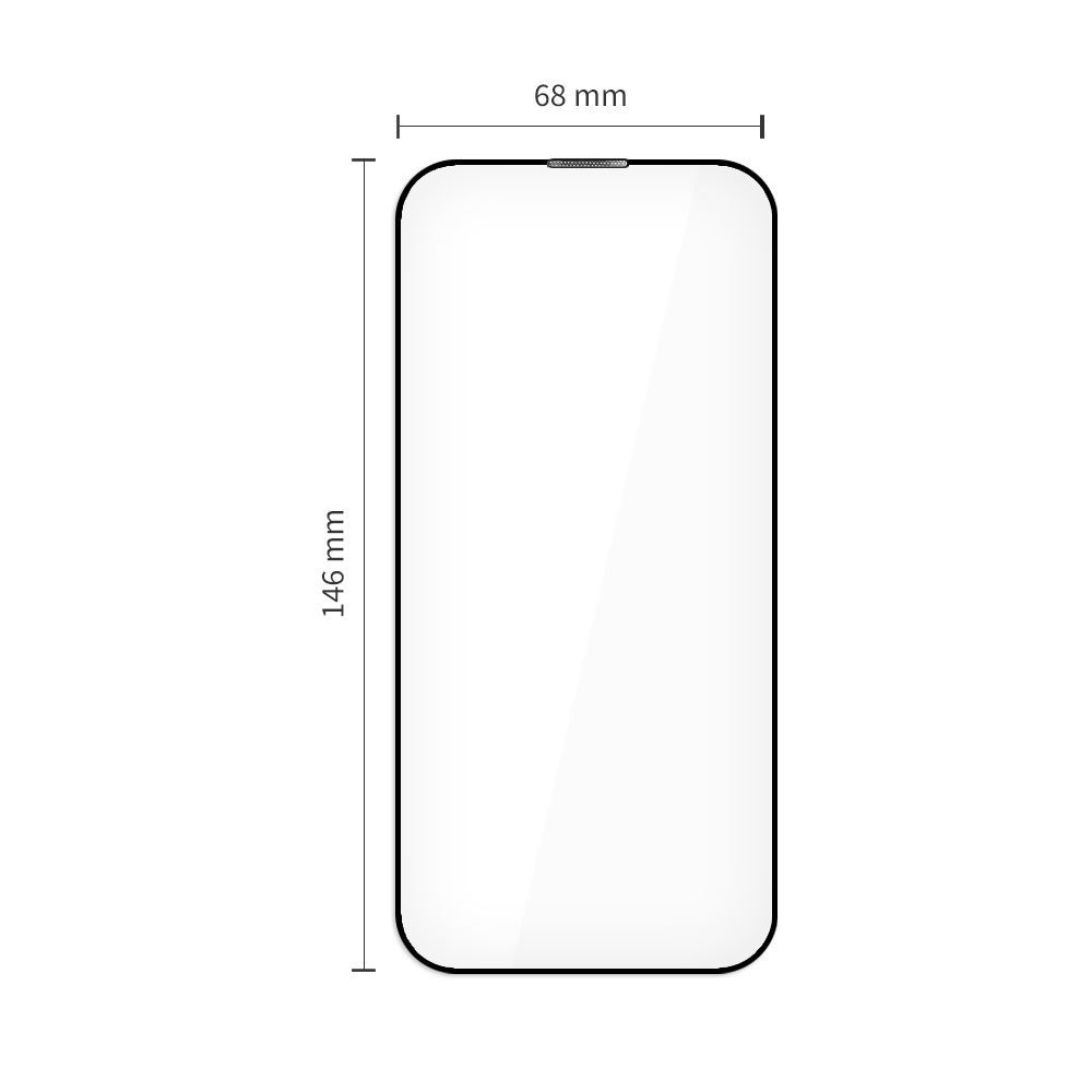 Защитно фолио за екран Tech-Protect Quick Set+ за Apple iPhone 17, Закалено стъкло, Пълно лепило, Комплект 2 броя, Черно