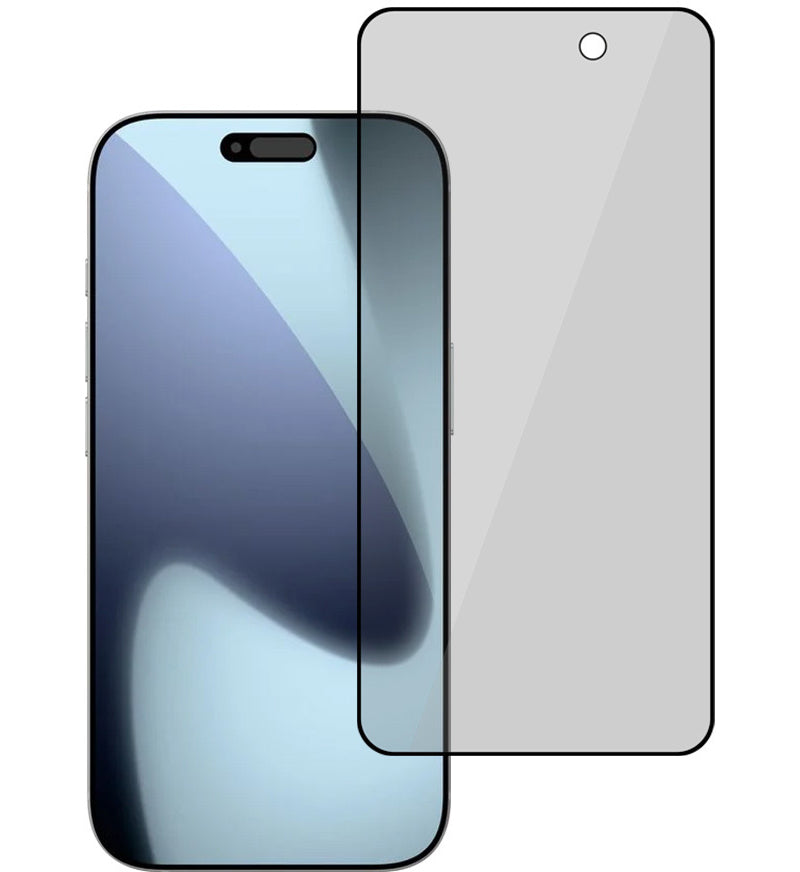 Протектор за екран с филтър за поверителност Tel Protect 10X Plus Titanium за Apple iPhone 17 Pro, закалено стъкло, пълно залепване