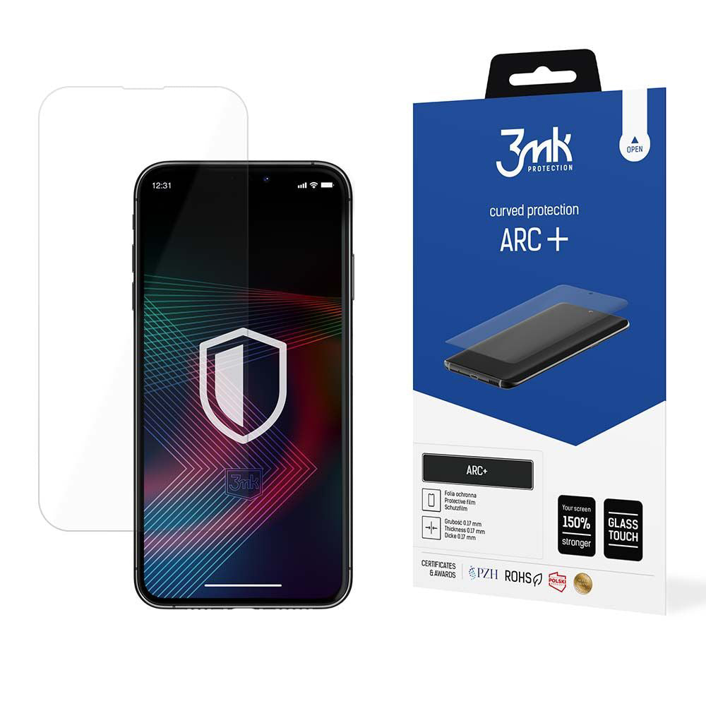 Протектор за екран 3MK ARC+ за Apple iPhone 14 Pro / 14, пластмаса