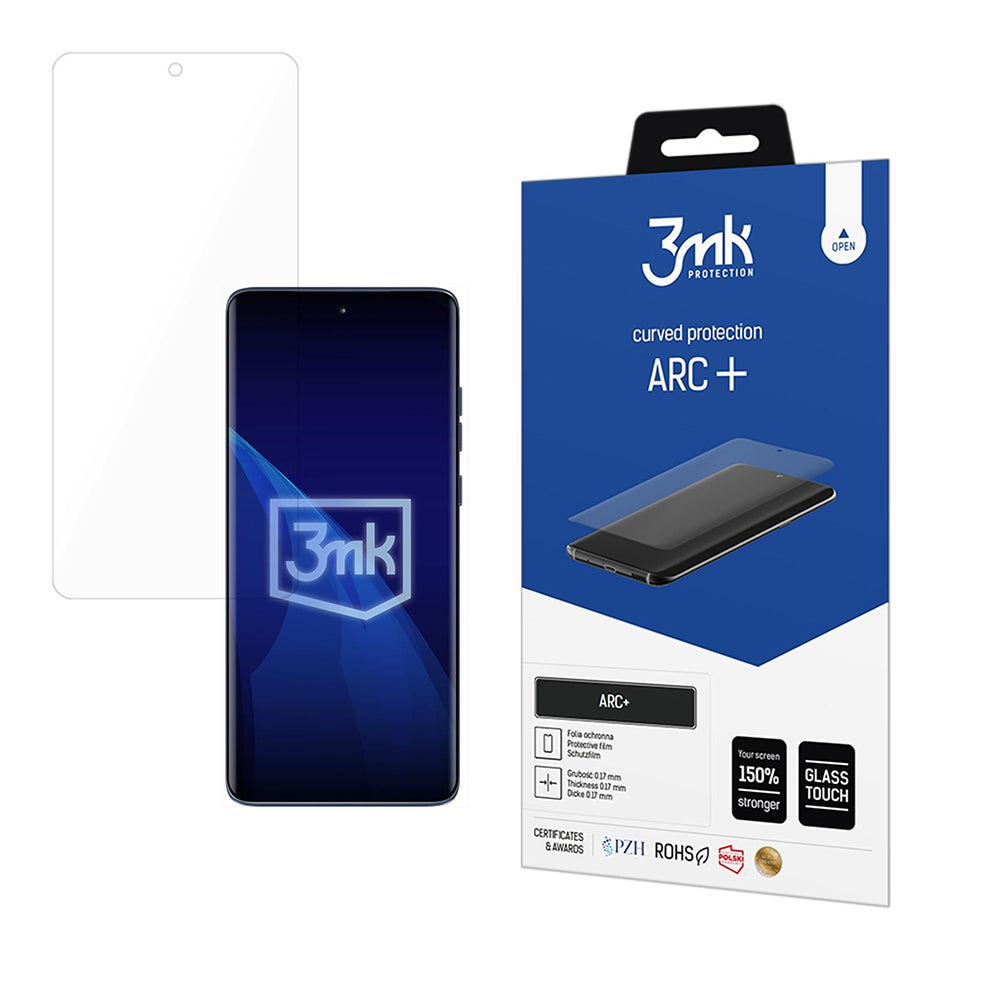 Защитно фолио 3MK ARC+ за екран на Motorola Edge 60 Fusion, Пластмаса