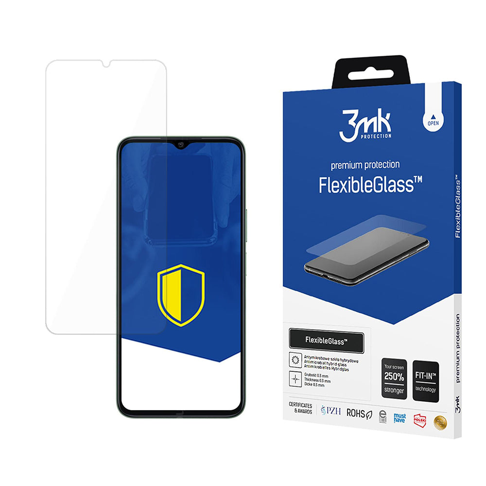 Протектор за екран 3MK FlexibleGlass за Honor X6b, гъвкаво стъкло, пълно залепване