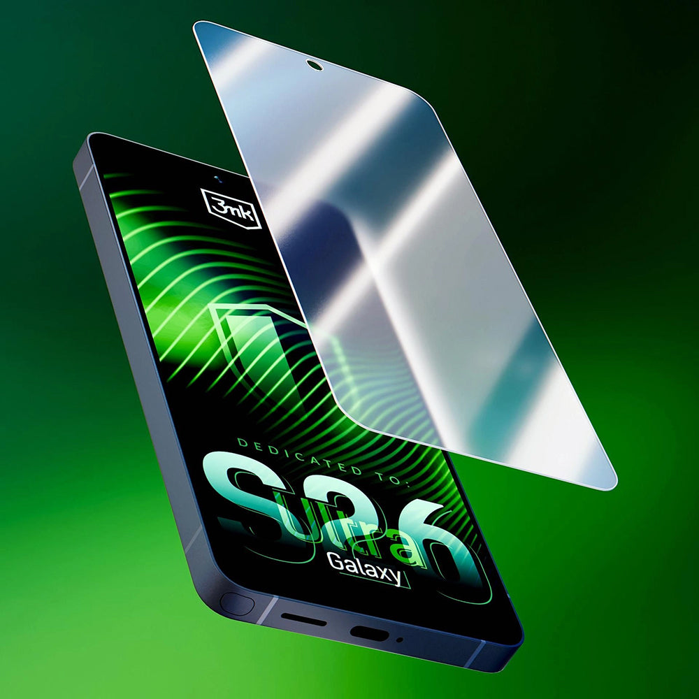 Фолио за защита на екрана 3MK FlexibleGlass за Samsung Galaxy S26 Ultra S948, Гъвкаво стъкло, Пълно залепване