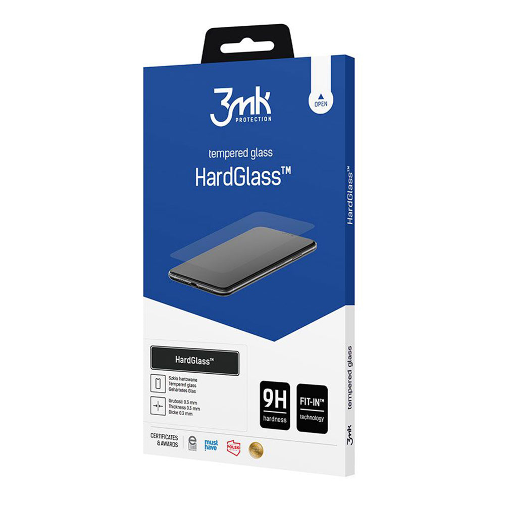 Протектор за екран 3MK HardGlass за Honor 400 Smart 4G / 400 Smart 5G, закалено стъкло, пълно залепване