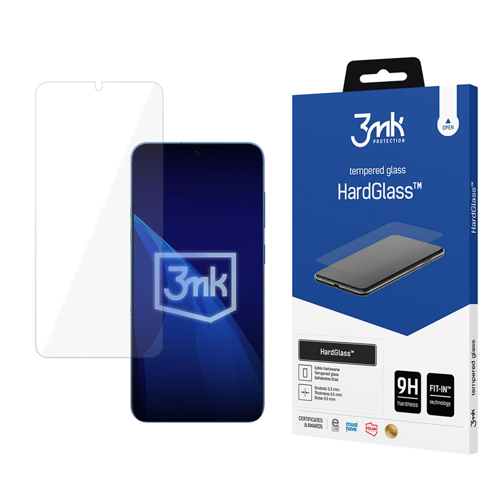 Защитно фолио 3MK HardGlass за Samsung Galaxy S26 Plus S947, закалено стъкло, Full Glue