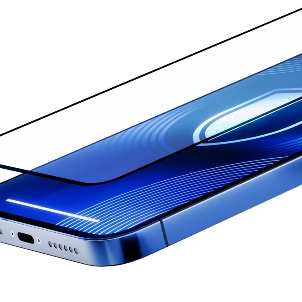 Фолио за защита на екрана 3MK HardGlass за Samsung Galaxy S26 Ultra S948, Закалено стъкло, Пълно лепило, Черно