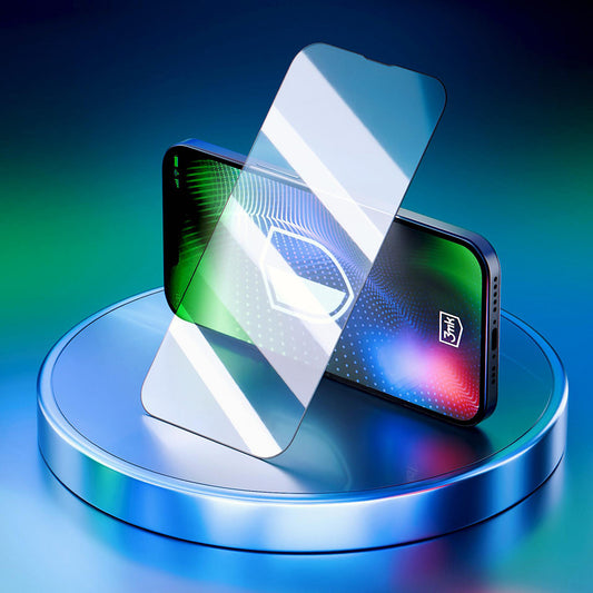 3MK Hardy Ultra Screen Protector for Apple iPhone 17 / 16 Pro, Tempered Glass, Full Glue, Black