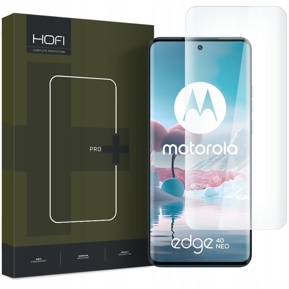 Защитно фолио за екран HOFI PRO+ за Motorola Edge 40 Neo, закалено стъкло, UV лепило