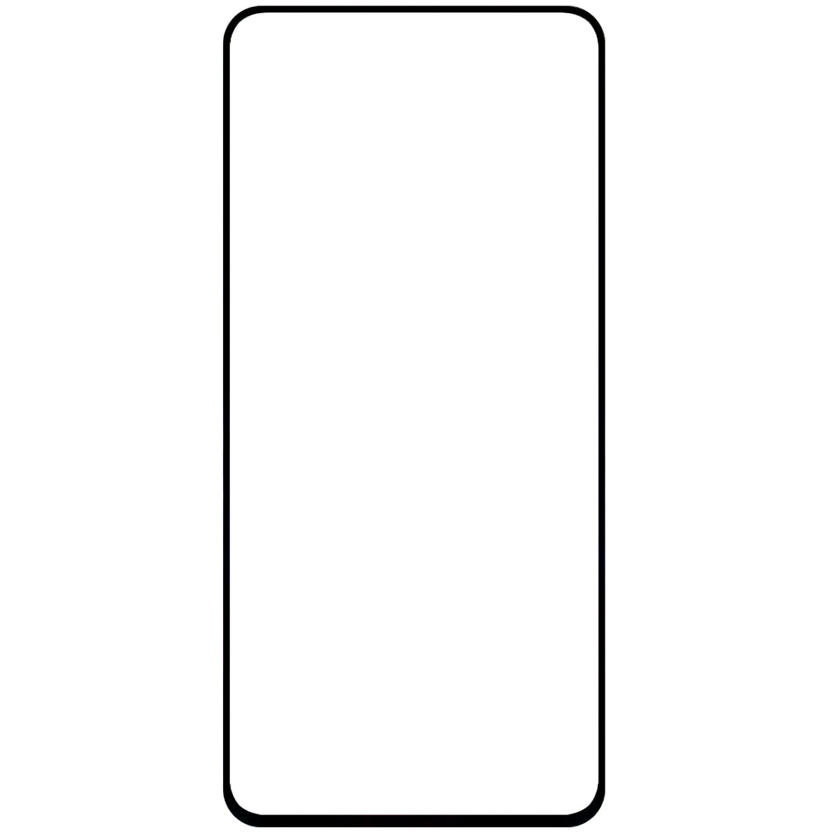 Стъклен протектор за екран Blue Shield за Samsung Galaxy A35 5G A356, закалено стъкло, пълно лепило, съвместим с калъфи, черен