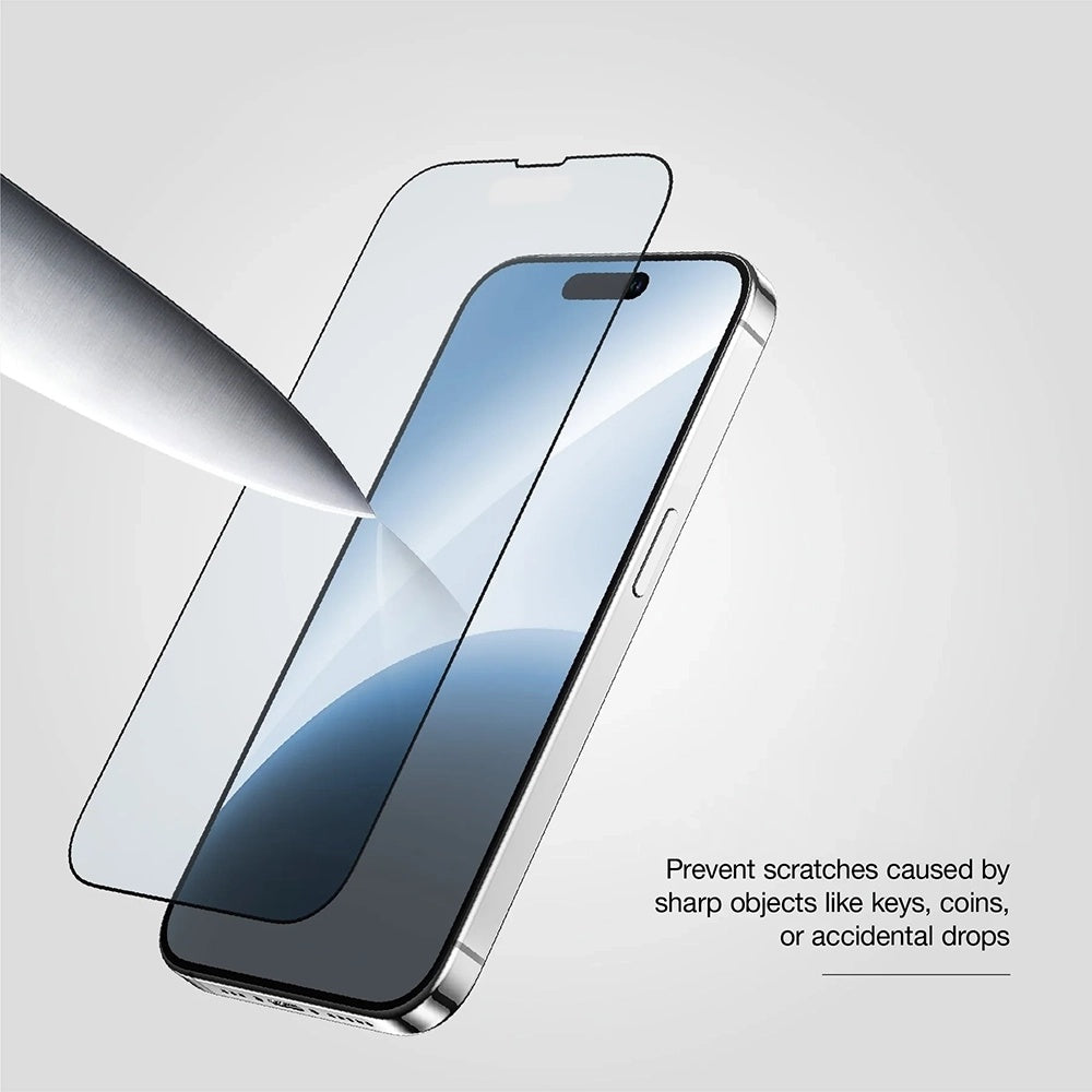 Защитно фолио Anank 10X Reinforced CG за екран на Apple iPhone 17 Air, закалено стъкло, Full Glue, 2.5D, черно