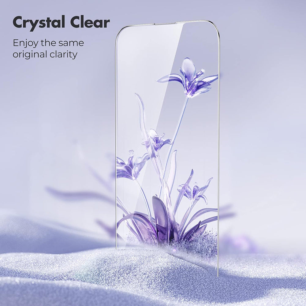 Протектор за екран Anank 1X Reinforced за Apple iPhone 16 Pro Max, закалено стъкло, пълно залепване, 3D, комплект от 10 броя
