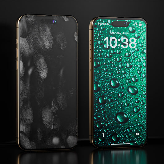 Протектор за екран Anank 3X Reinforced Invisible за Apple iPhone 16 Pro Max, закалено стъкло, пълно залепване, 3D, черен