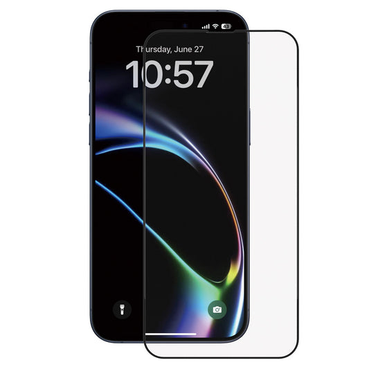 Защитно фолио Anank 5X Reinforced за Apple iPhone 17 Pro, закалено стъкло, Full Glue, 2.5D, черно