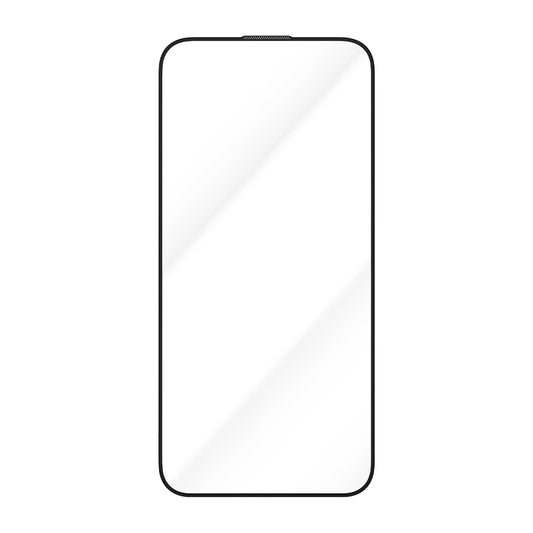 Протектор за екран Blueo Anti-Dust HD Applicator Pro за Apple iPhone 17e / 16e / 14 / 13 Pro, закалено стъкло, пълно залепване, черен