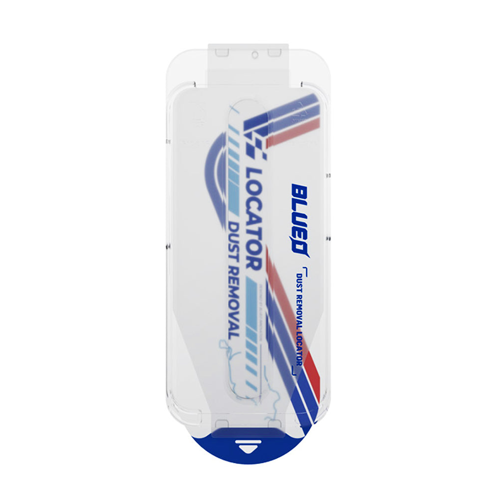 Протектор за екран Blueo Anti-Reflective HD Applicator Pro за Apple iPhone 16 Pro, закалено стъкло, пълно залепване, черен