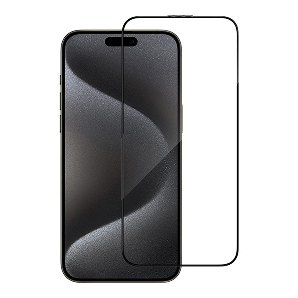 Протектор за екран Blueo Anti-Reflective HD за Apple iPhone 14 Pro Max, закалено стъкло, пълно залепване, черен