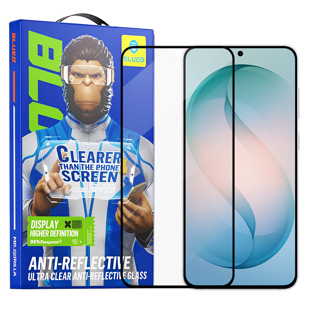 Защитно фолио Blueo Anti-Reflective HD за Samsung Galaxy S26 Plus S947, закалено стъкло, пълно лепило, черно