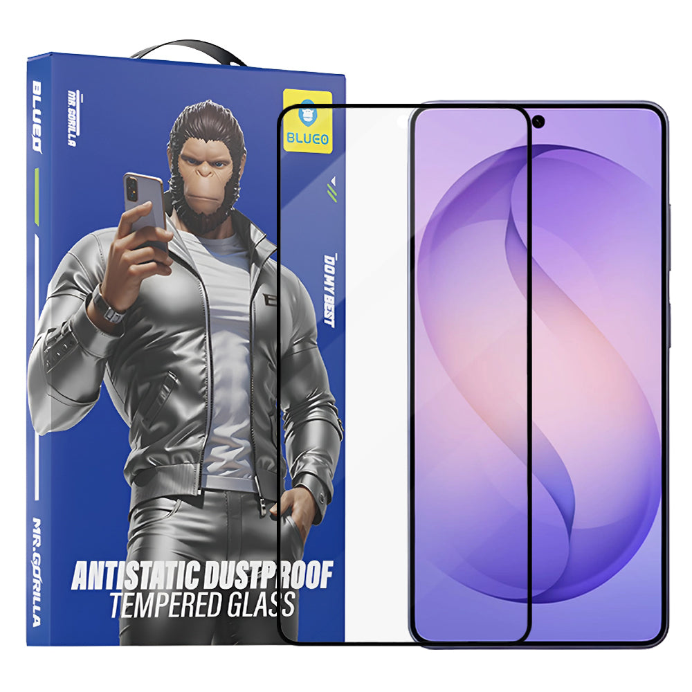 Защитно фолио Blueo Anti-Static HD за Samsung Galaxy S26 Ultra S948, закалено стъкло, пълно залепване, черно