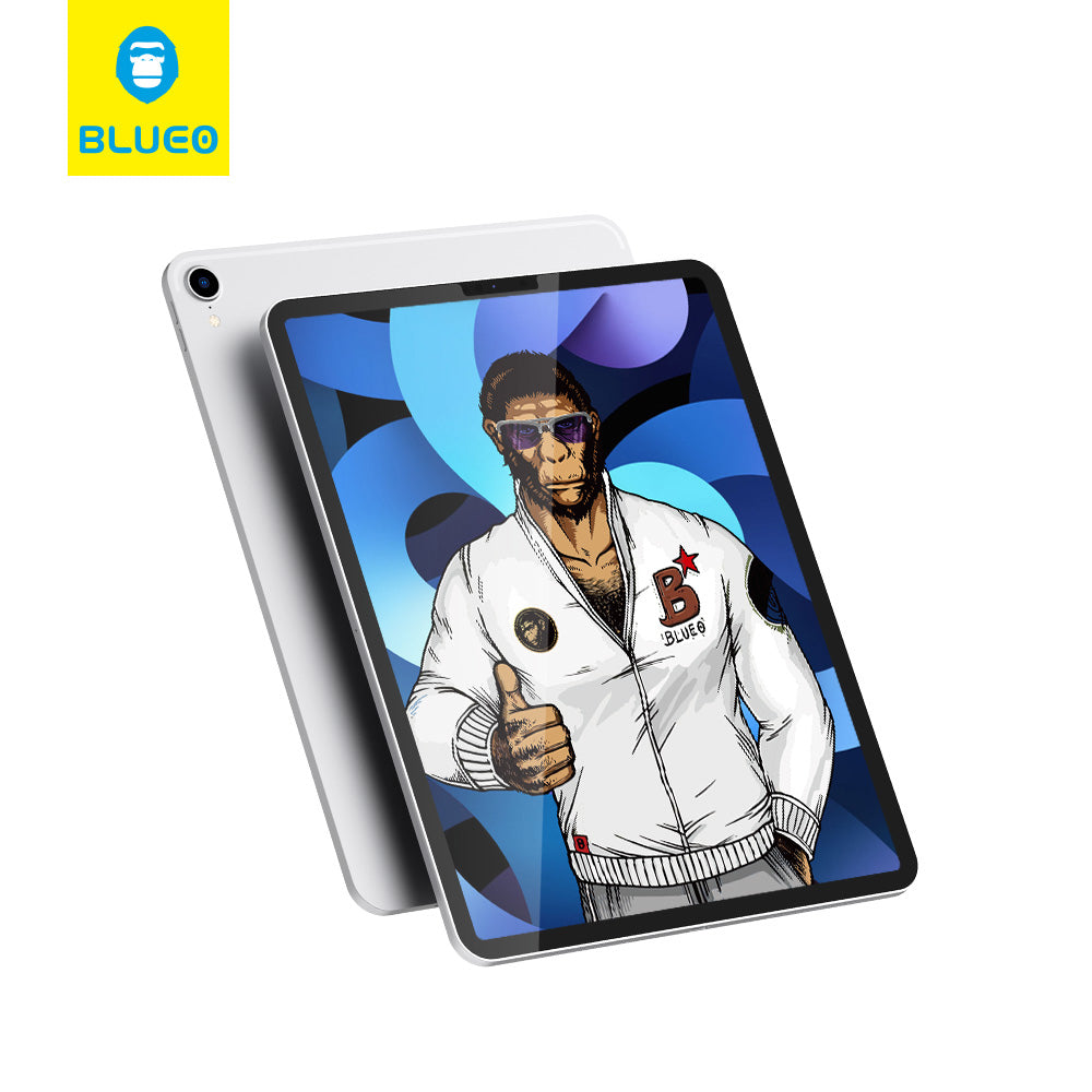 Протектор за екран Blueo за Apple iPad Air (2022) / Pro 11 (2021) / Air (2020) / Pro 11 (2020) / Pro 11 (2018), закалено стъкло, пълно залепване