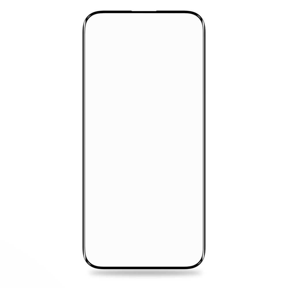 Протектор за екран Blueo Silk HD за Apple iPhone 16 / 15, закалено стъкло, пълно залепване, комплект от 5 броя, 2.5D, черен
