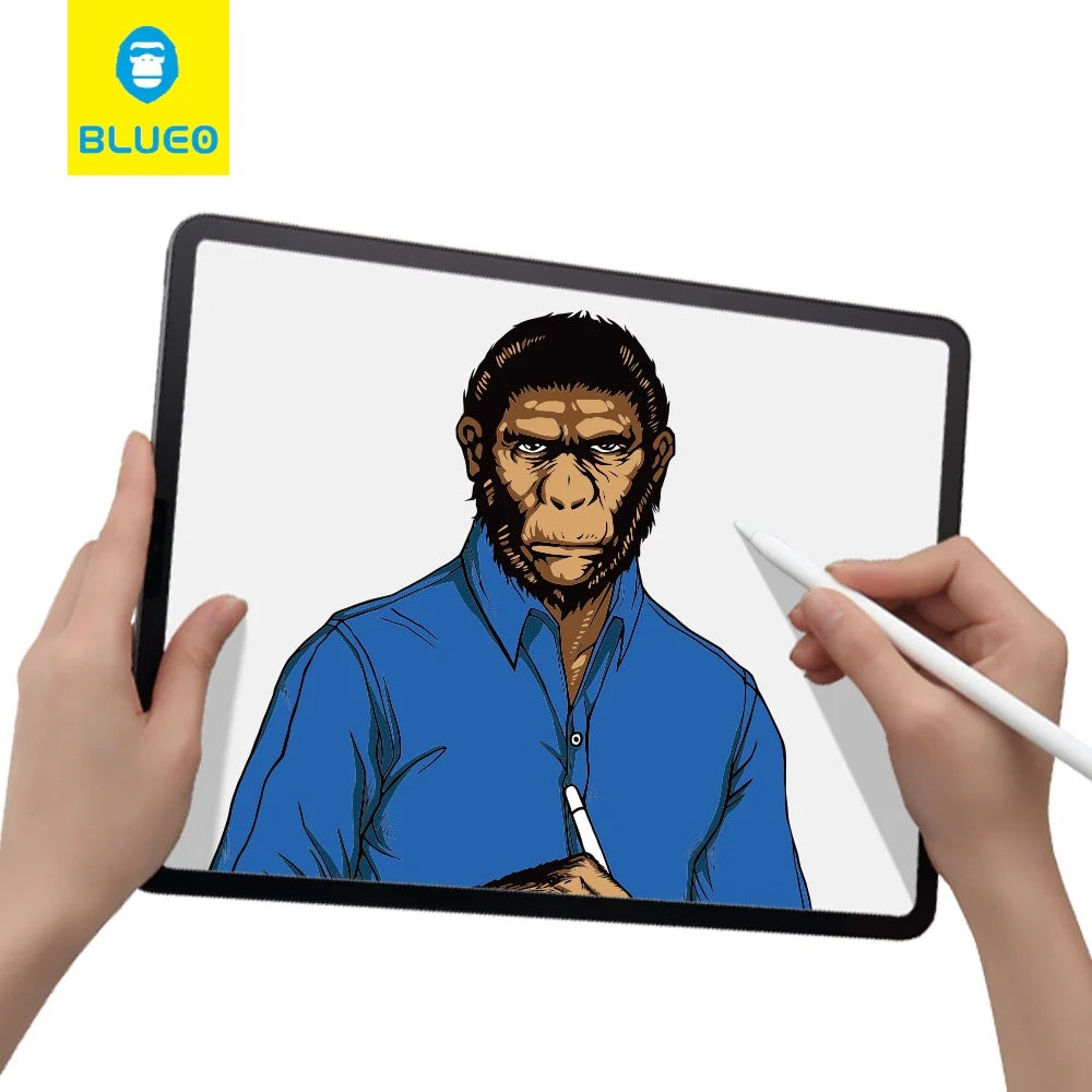 Защитно фолио за екран Blueo Special Writing за Apple iPad Pro 12.9 (2022) / Pro 12.9 (2021) / Pro 12.9 (2020), Пластмаса