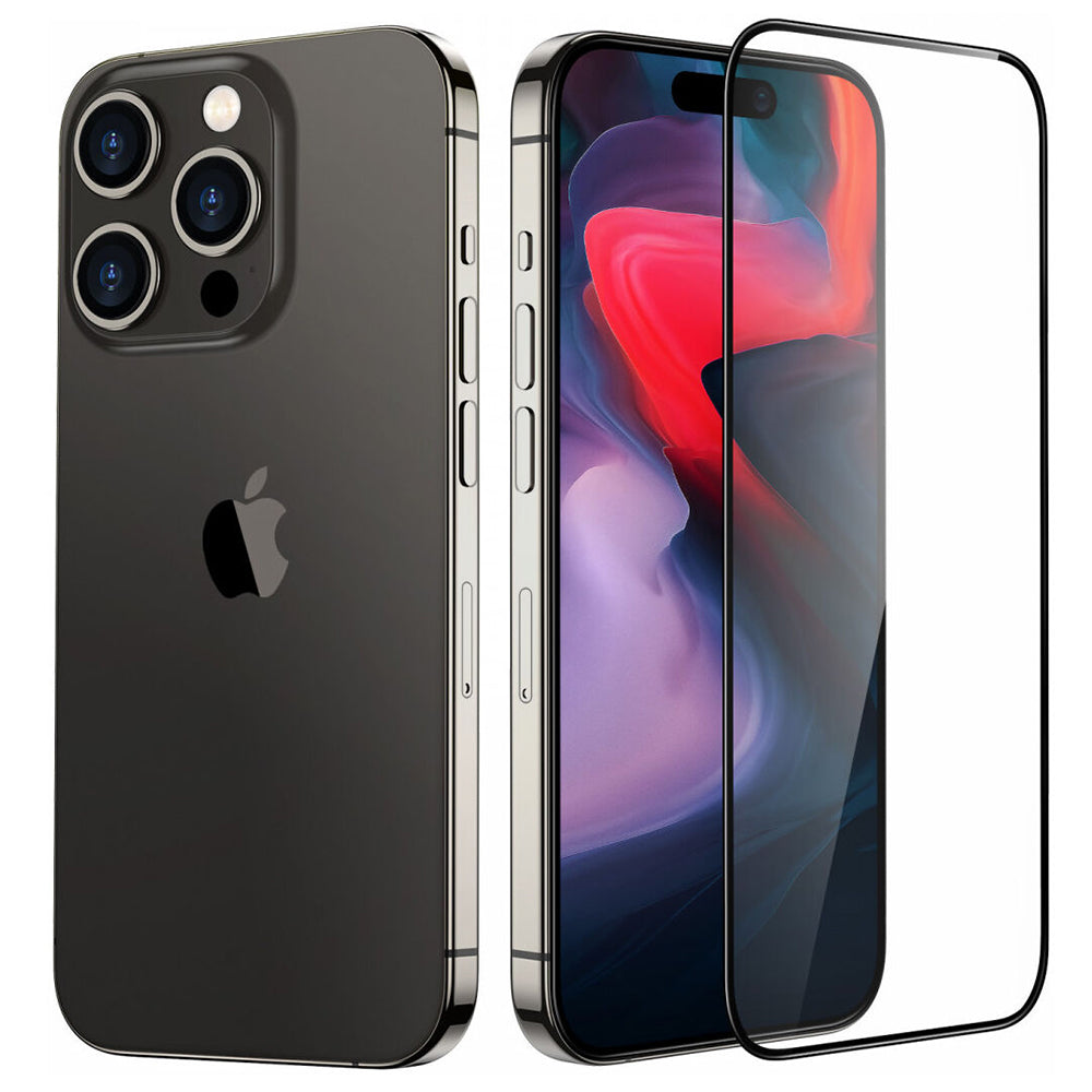 Протектор за екран ESR Armorite UltraFit за Apple iPhone 18 Pro, закалено стъкло, пълно залепване, комплект от 3 броя, черен