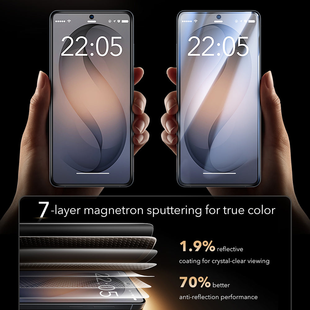 Защитно фолио ESR UltraFit Armorite Pro за Samsung Galaxy S26 Ultra S948, закалено стъкло, Full Glue
