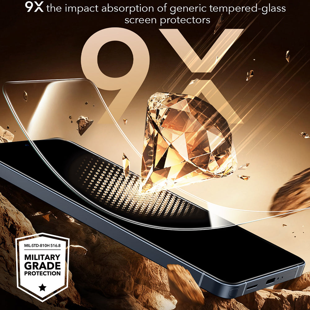 Защитно фолио ESR UltraFit Armorite Pro за Samsung Galaxy S26 Ultra S948, закалено стъкло, Full Glue