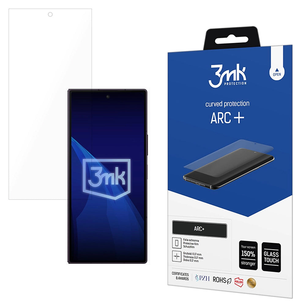 Протектор за външен екран 3MK ARC+ за Samsung Galaxy Z Fold8 Ultra F976, пластмаса