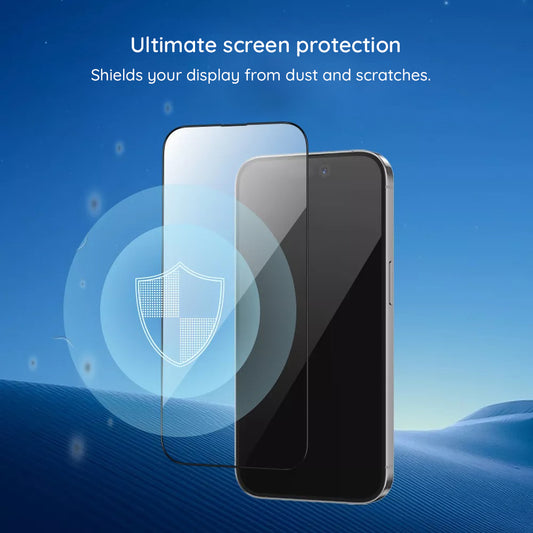 Външна защитна фолио Blueo HD за Samsung Galaxy Z Fold8 Ultra F976 / Z Fold7 F966, закалено стъкло, пълно залепване, 2.5D, черна