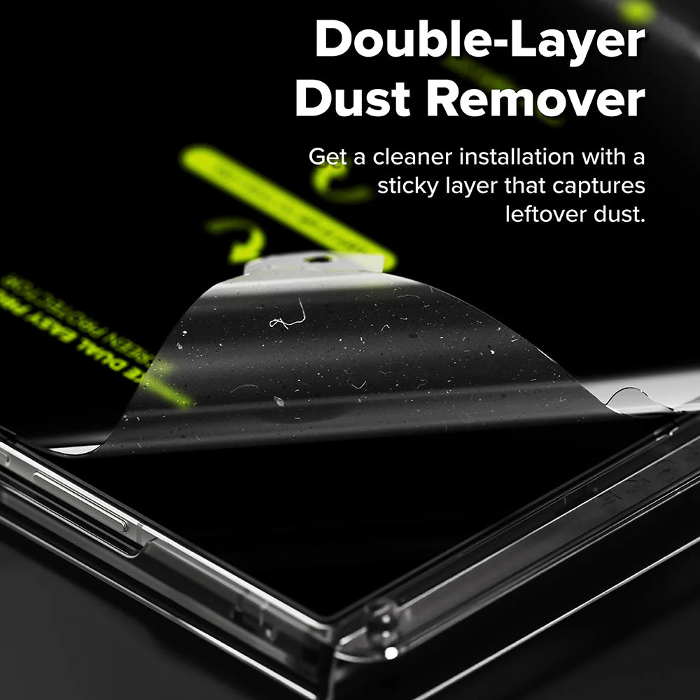 Протектор за вътрешен екран Ringke Dual Easy Pro за Samsung Galaxy Z Fold7 F966, пластмаса, комплект от 2 броя