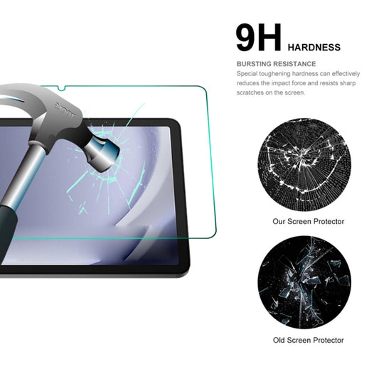 Протектор за екран Lito Classic за Samsung Galaxy Tab A11+ / Tab A9+, закалено стъкло, пълно залепване, 2.5D