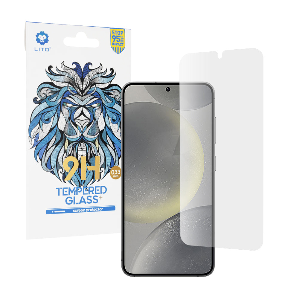 Защитно фолио Lito Classic Ultra Thin за Samsung Galaxy S25 S931 / S24 S921, закалено стъкло, Full Glue, 2.5D