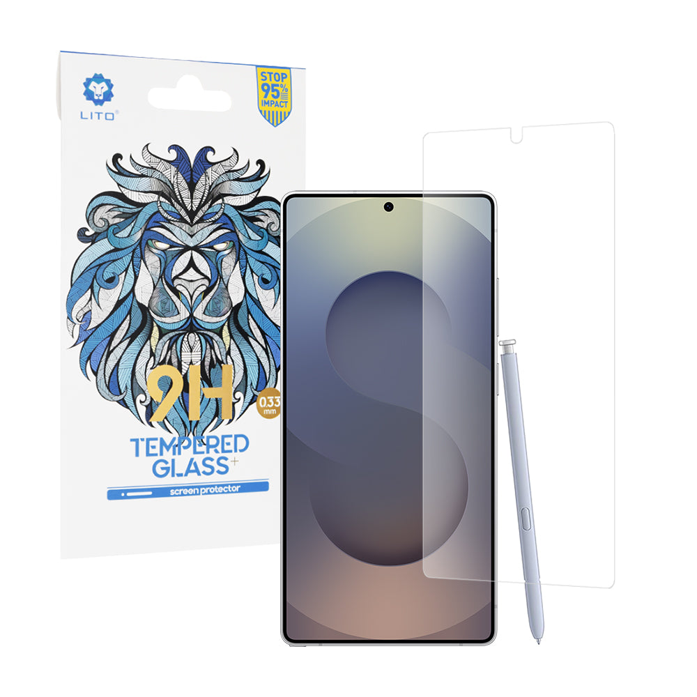 Протектор за екран Lito Classic Ultra Thin за Samsung Galaxy S25 Ultra S938, закалено стъкло, пълно залепване, 2.5D