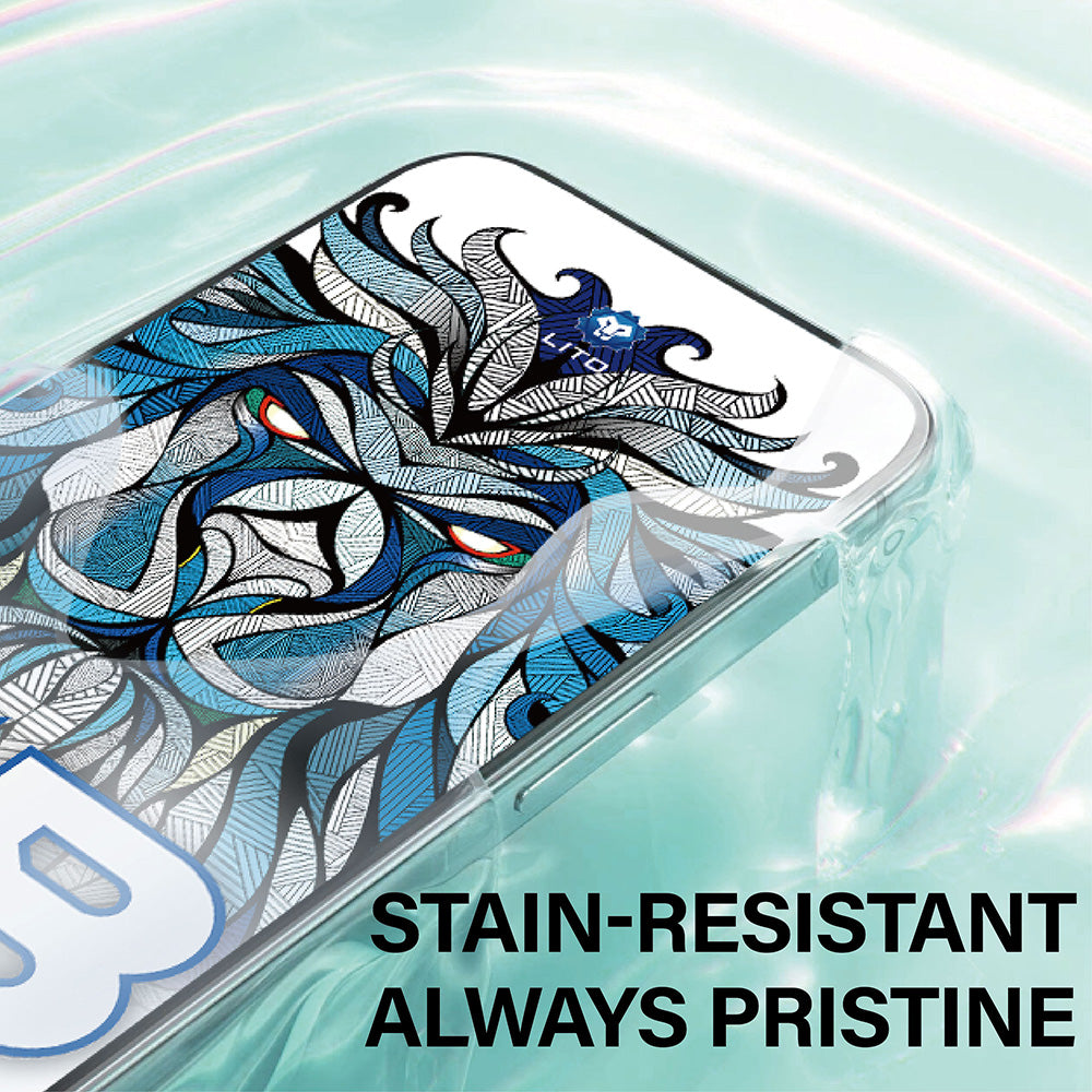 Защитно фолио Lito NB за екран на Apple iPhone 17 Pro Max, закалено стъкло, пълно лепене, черно