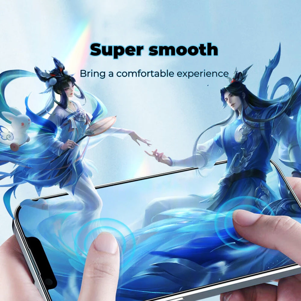 Защитно фолио Ecran Mata Anank 5X Reinforced за Apple iPhone 17 Pro, Закалено стъкло, Full Glue, 2.5D, Черно