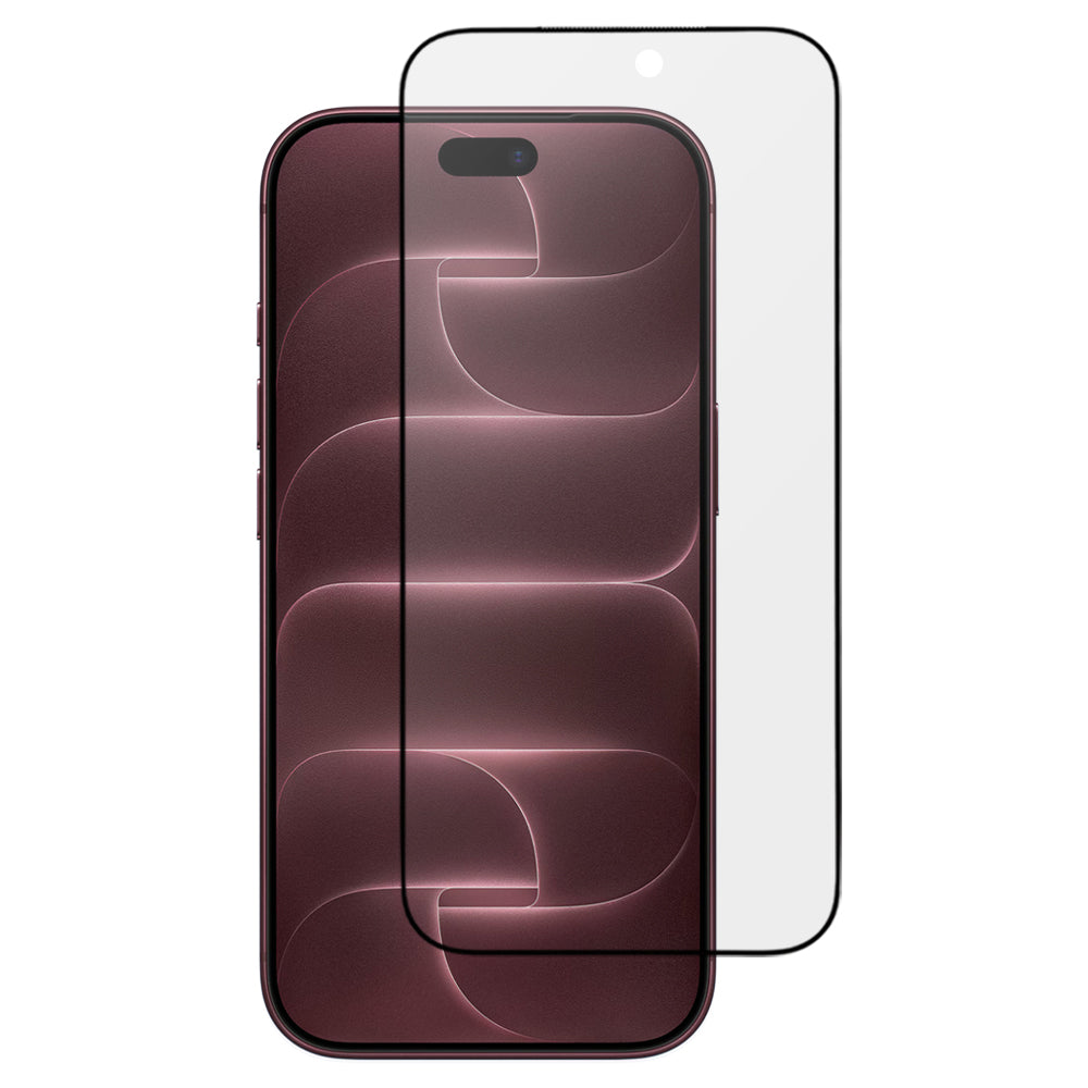 Защитно фолио за екран Matte Blueo Anti Reflective HD за Apple iPhone 18 Pro Max, закалено стъкло, Full Glue, черно