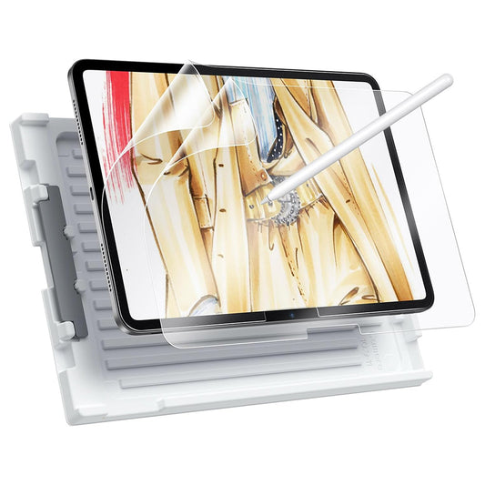 Защитно фолио Ecran Matte ESR Paper Feel за Apple iPad Air 13 (2025) / Air 13 (2024), Пластмаса, Пълно залепване, Комплект 2 броя