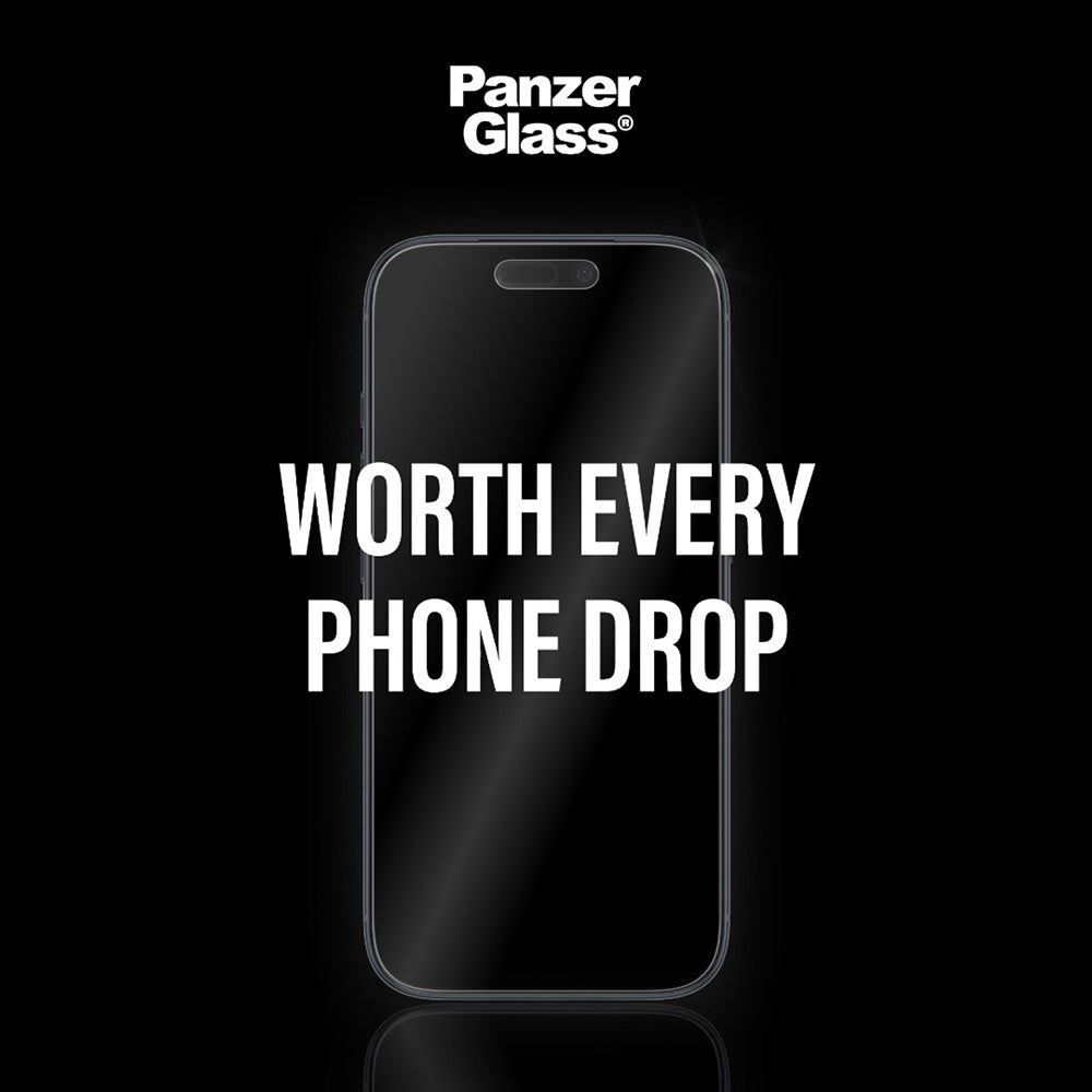 Защитно фолио Matte PanzerGlass Armor EasyAligner за Apple iPhone 17 / 16 Pro, закалено стъкло, Full Glue