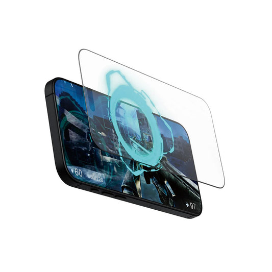 Защитно фолио Matte PanzerGlass Ultra-Wide Fit Gaming за Apple iPhone 16 Pro Max, закалено стъкло, пълно лепило, черно