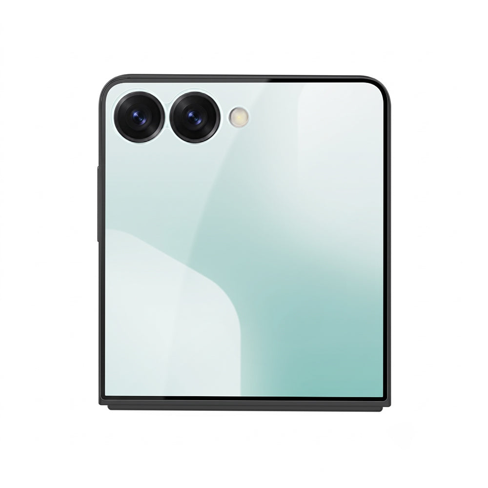 Външна защитна фолио за екран Nillkin CP+ Pro за Samsung Galaxy Z Flip8 F776 / Z Flip7 F766, закалено стъкло, пълно залепване, черно