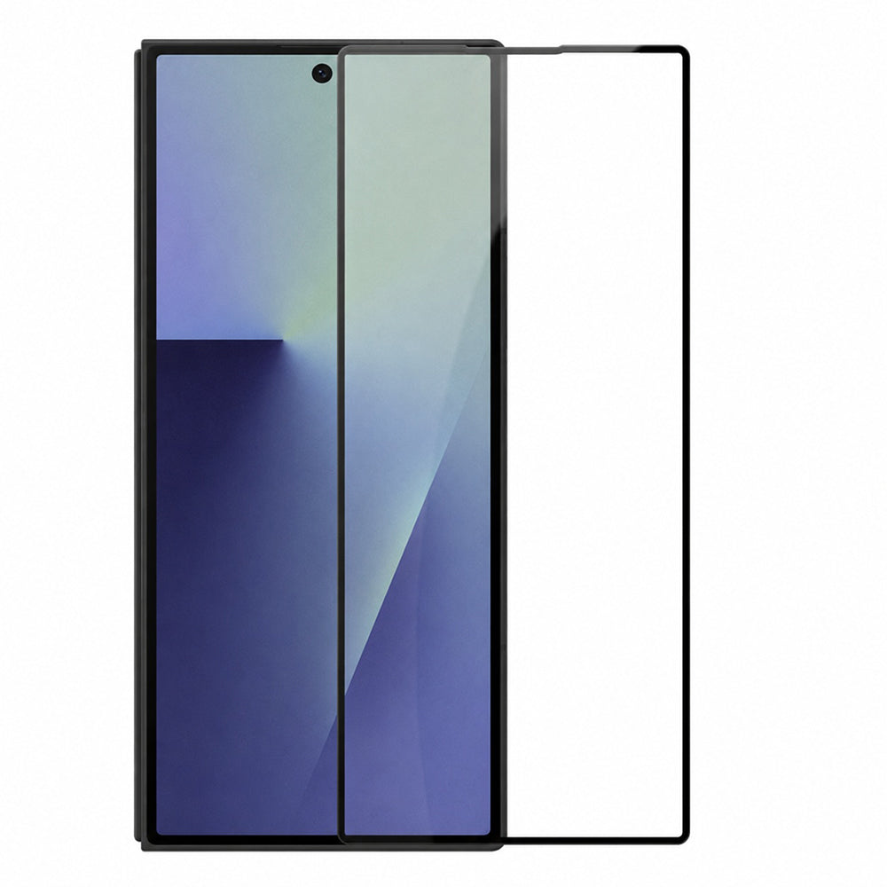 Външна защитна фолио за екран Nillkin CP+ Pro за Samsung Galaxy Z Fold7 F966, закалено стъкло, пълно залепване, черно