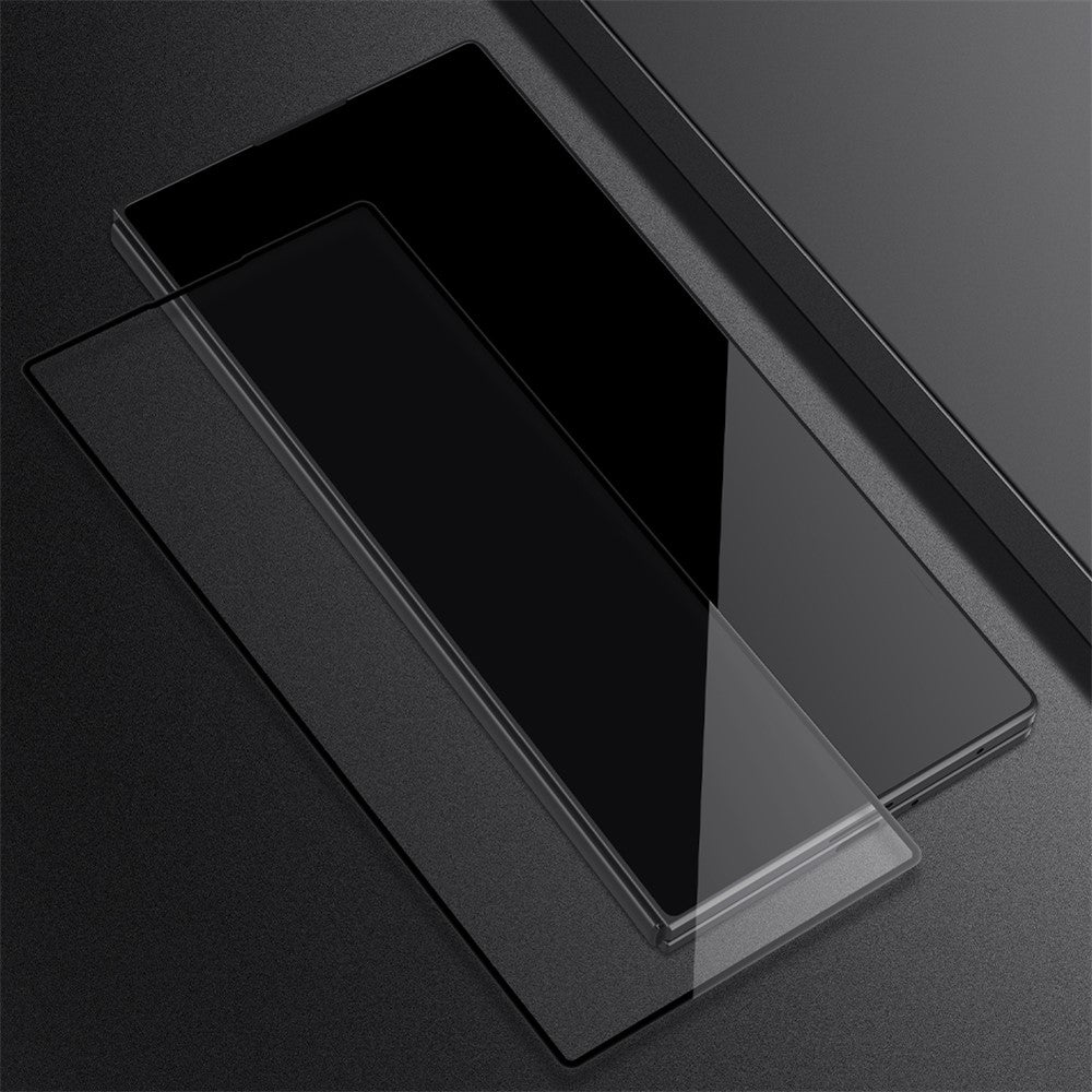 Външна защитна фолио за екран Nillkin CP+ Pro за Samsung Galaxy Z Fold7 F966, закалено стъкло, пълно залепване, черно